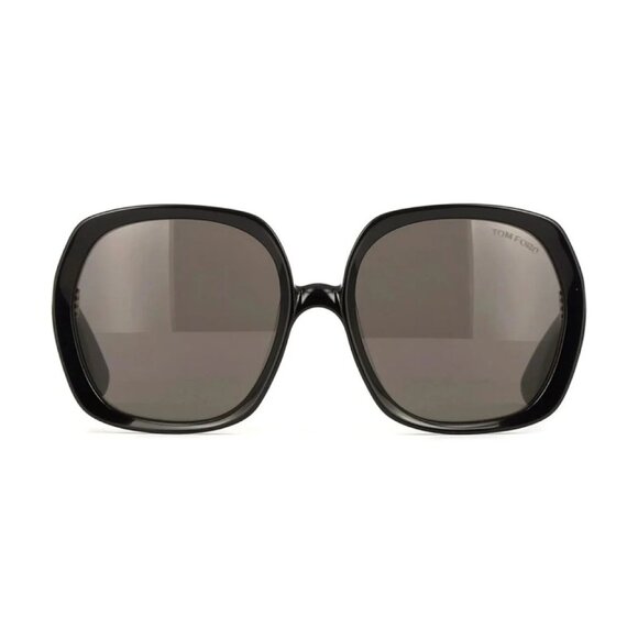 NEW TOM FORD SUNGLASSES, TOM FORD WOMEN BLACK TF1221 01A, FT1221 01A - Picture 2 of 3